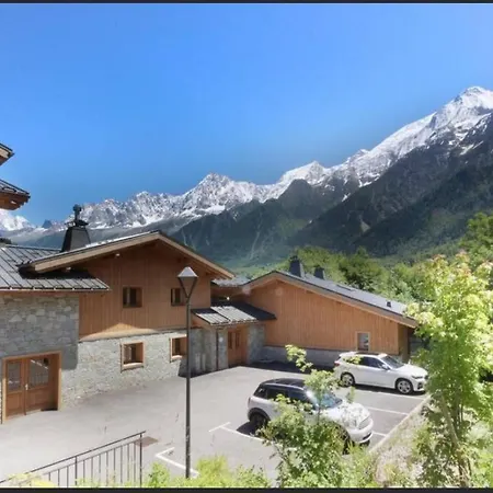 Apartament Style Chalet, Proche Remontees Avec Garage Les Houches